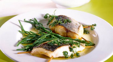 Fish recipe: Cod fillets with seaweed