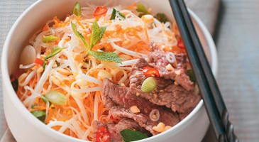 MARTELL pairing: Thai beef salad