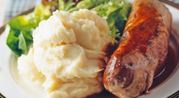 Easy recipe: French roast andouillette with mashed potatoes