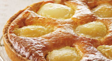 Dessert recipe: Pear and almond tart